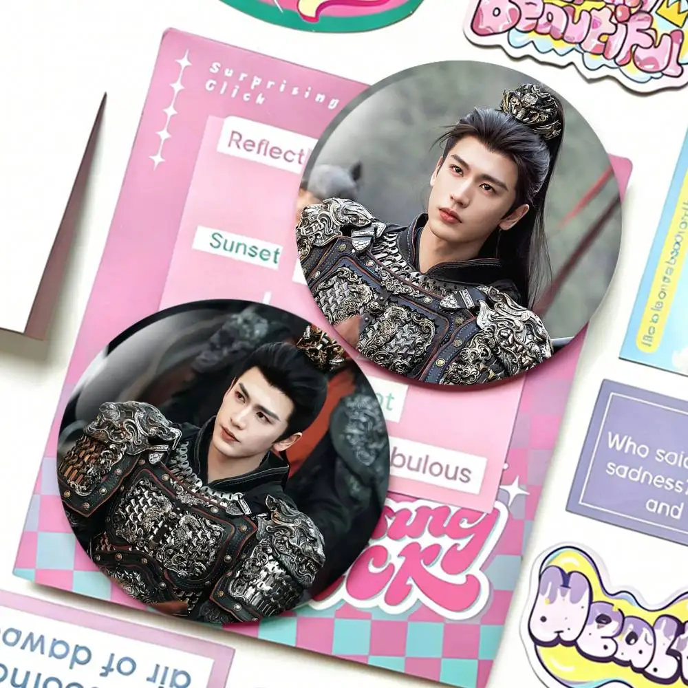 The TV series Pursuit of Jade X-Xie Zheng Z-Zhang Linghe Badges 25 32 44 58 75 mm Round Fans Collect Friends Gifts Brooch
