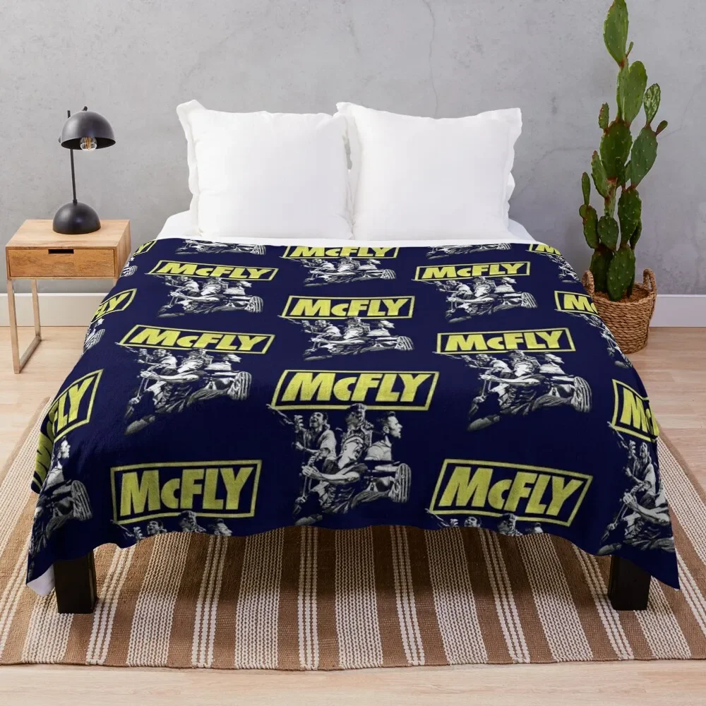 MCFLY Throw Blanket Personalized Gift Sleeping Bag For Decorative Sofa Blankets