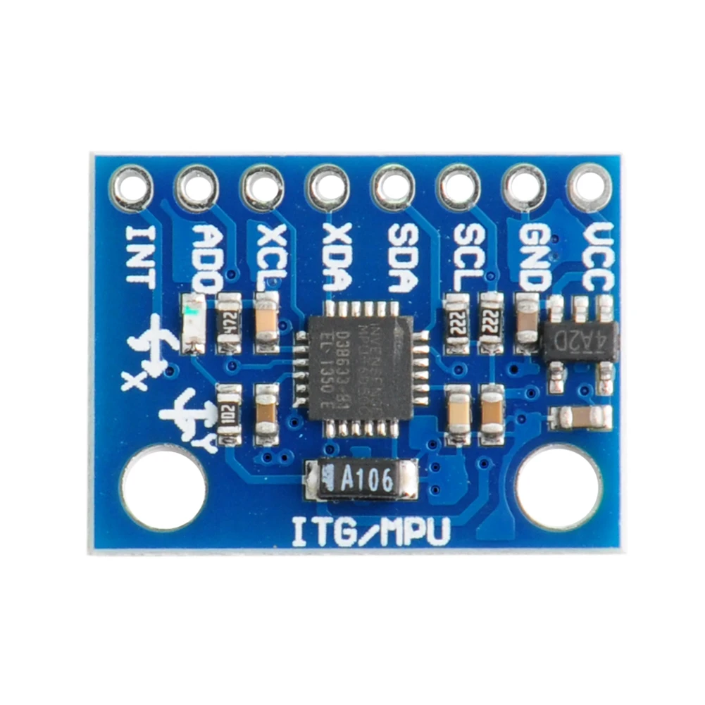 GY521 MPU-6050 Module 3-Axis Accelerometer Gyro Sensor Gyroscope 6DOF Modulefor Arduino with I2C Interface