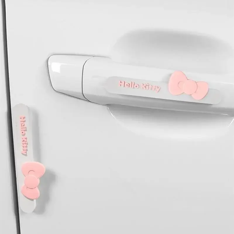 Sanrio Hello Kitty Car Door Anti collision Strip Cute Cartoon Fashion Scratch resistant Rubber Strip Car Accessory Holiday Gifts