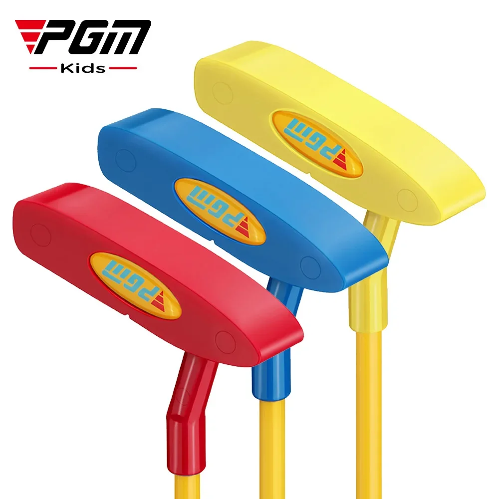 

PGM 1pc Kids Golf Putter Club 2-5 Years Old Children Mini Rubber Head Putter Equipment Fitness Golf Toys for Golf Games JRTUG011
