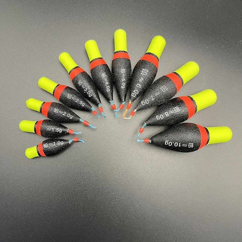 4pcs Nanomaterials Fishing Rock Float Workmanship Sea Fishing Streams Floaters Eat Lead 1.0-5.0g Superfine Buoy
