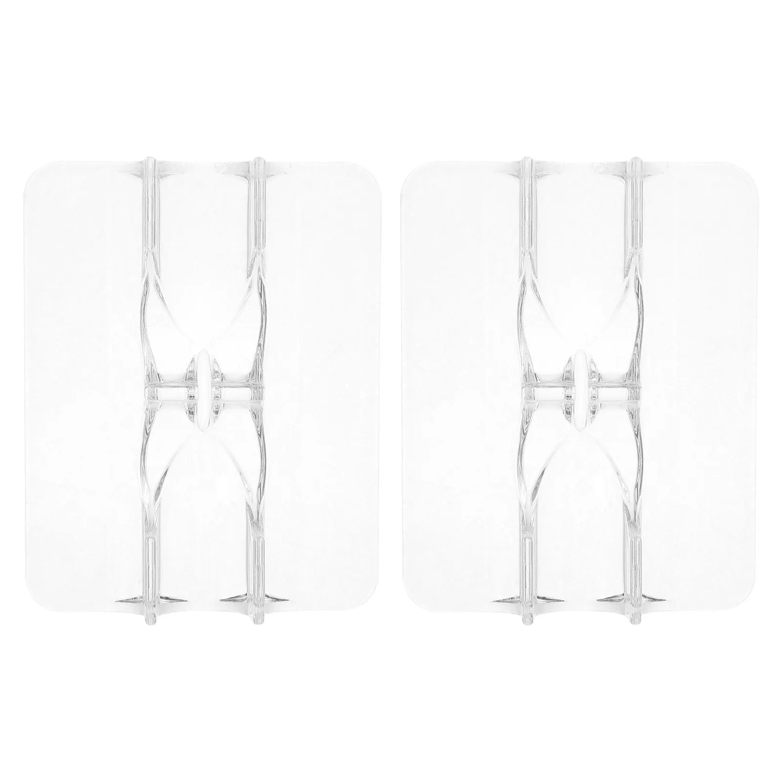 

2 шт. Прозрачные подставки для роликовых коньков, держатели для ледовых коньков, экономящие место стойки для хранения обуви для роликовых коньков