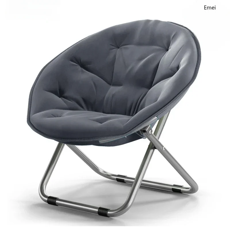 

Large Backrest Adult Moon Chair Couch Casual Beach Folding Chair