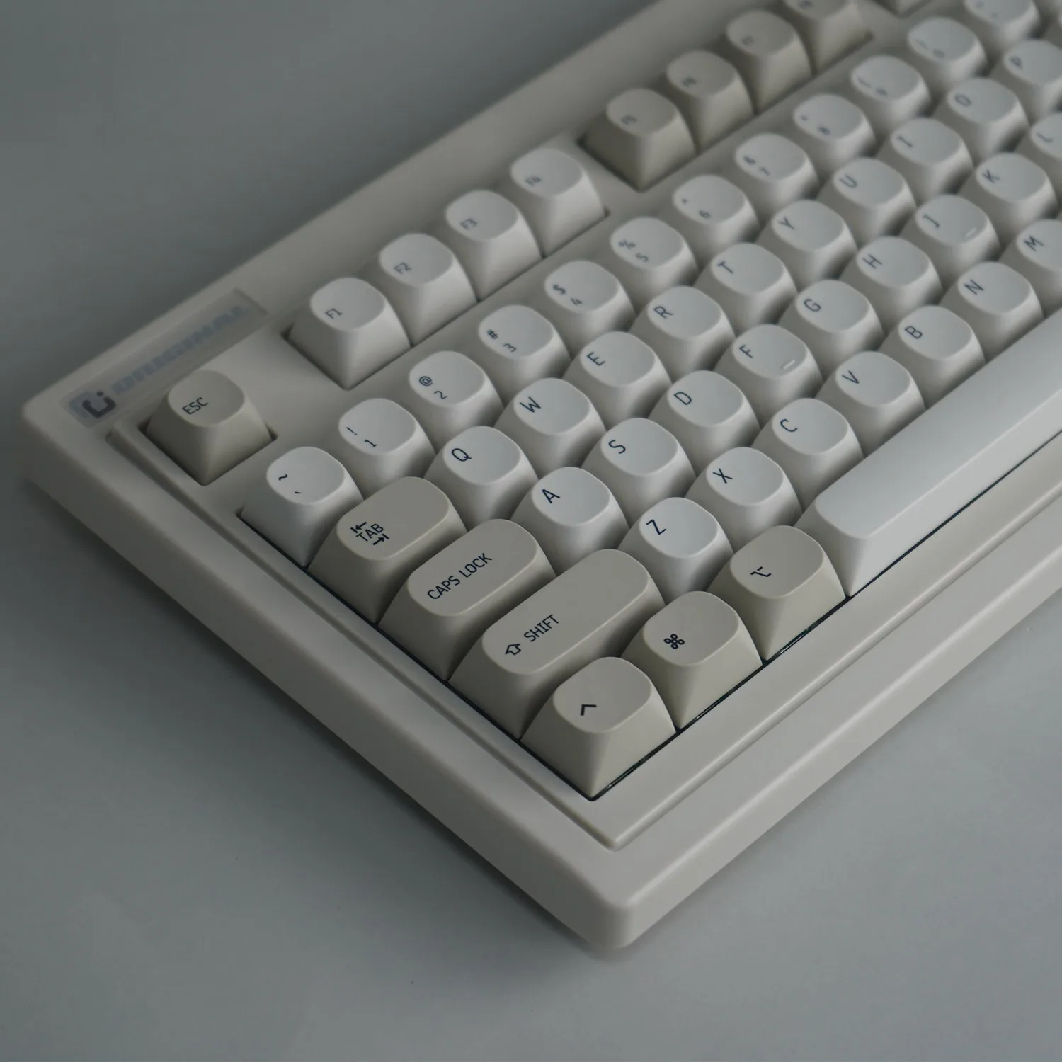 Retro style keycap MA height pbt material small full set opaque classic color scheme high ball cap mechanical keyboard