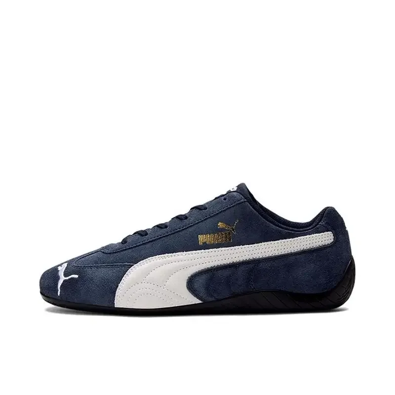 Puma Speedcat Navy Men Running Shoes Lightweight Comfortable Outdoor Sports Sneakers 380173-02