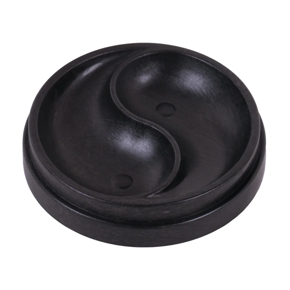 3Pcs Inkslab Tai Chi Shape Plastic Ink Grinding Tool Calligraphy Painting Accessory Traditional Chinese Inkstick