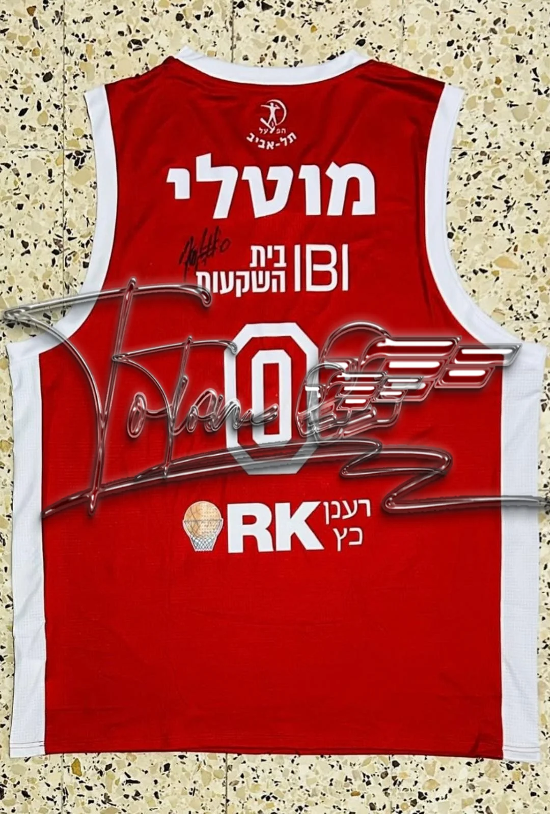 

24-25 Популярная баскетбольная форма для пары летний быстросохнущий баскетбольный жилет 2.0 Tel Aviv Hapoel уличный молодежный спортивный жилет