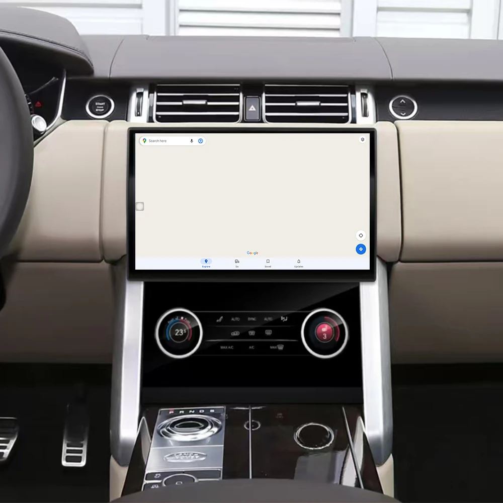 

13.3" Android 14 For Range Rover Vogue L405 2013-2017 Car Radio Multimedia Player GPS Navigation Carplay and Auto keep OEM Menu