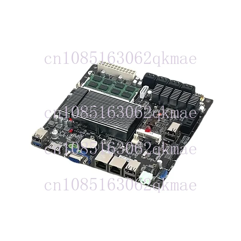 

J1900/B75K9-ETH control motherboard NAS Black Qunhui network storage multi hard disk server