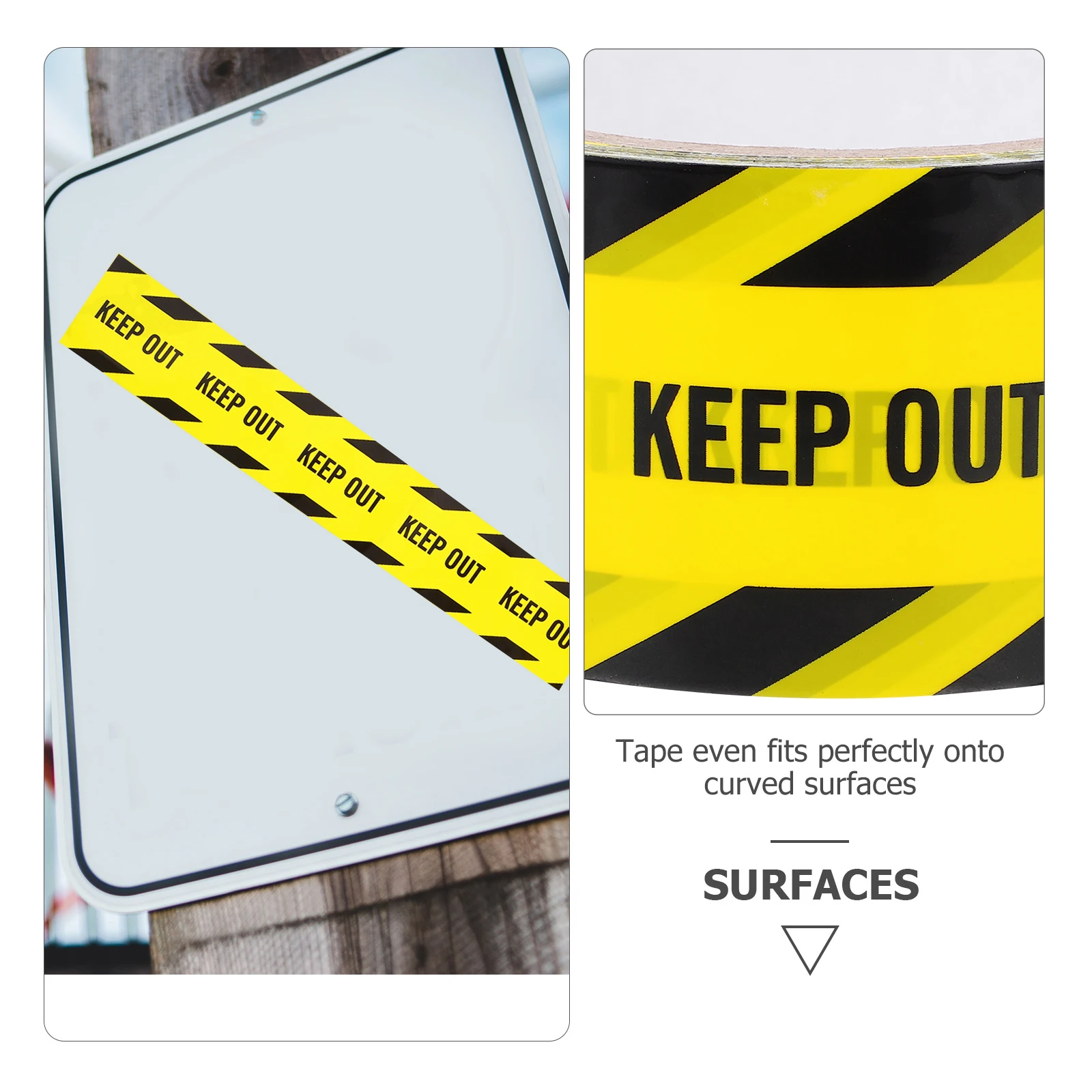 

Black Safety Tape Strong Adhesive Warning Caution Tape for Floor Walls Pipes Traction All Weather 50mmx200m