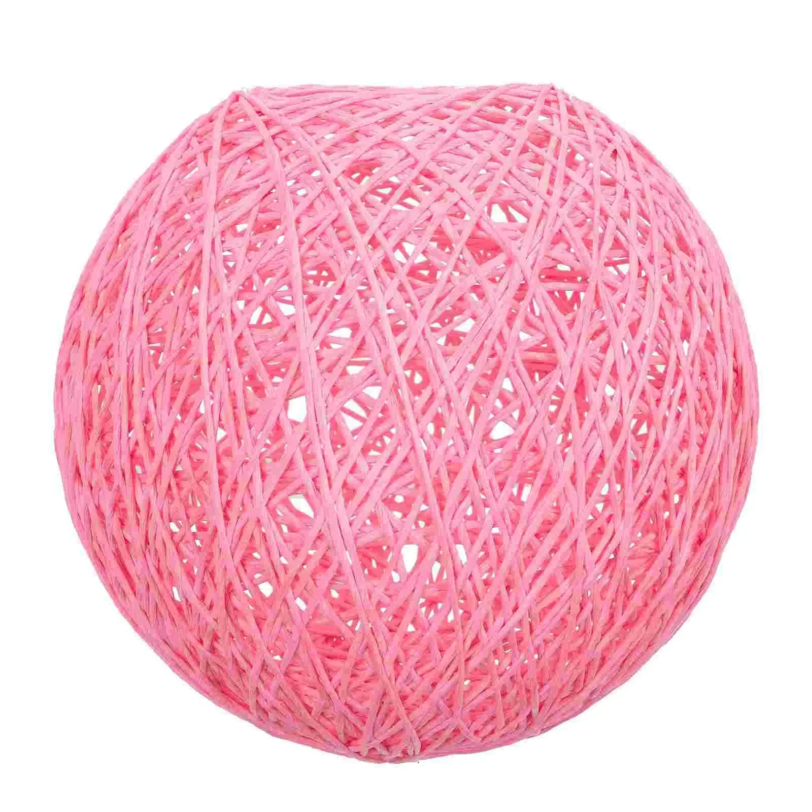 Protector Chandelier Shade Woven Pendant Light Rattan Ball Ceiling Paper Lampshade Floor