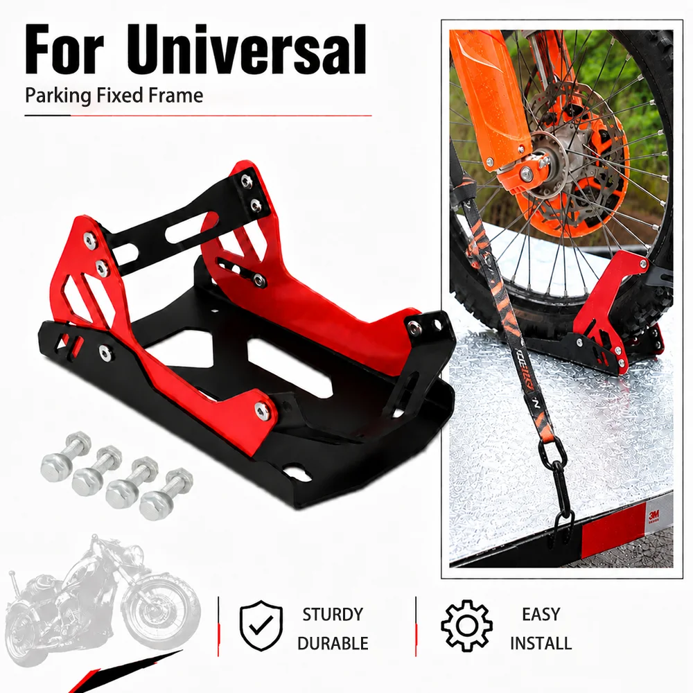 AliExpress JFGRACING For Universal Tuttio Wish 01 Yozma IN10 Windone RM7 Trailer Parking Rack Kickstand Support Bracket Motorcycle Electric Dirt Bike