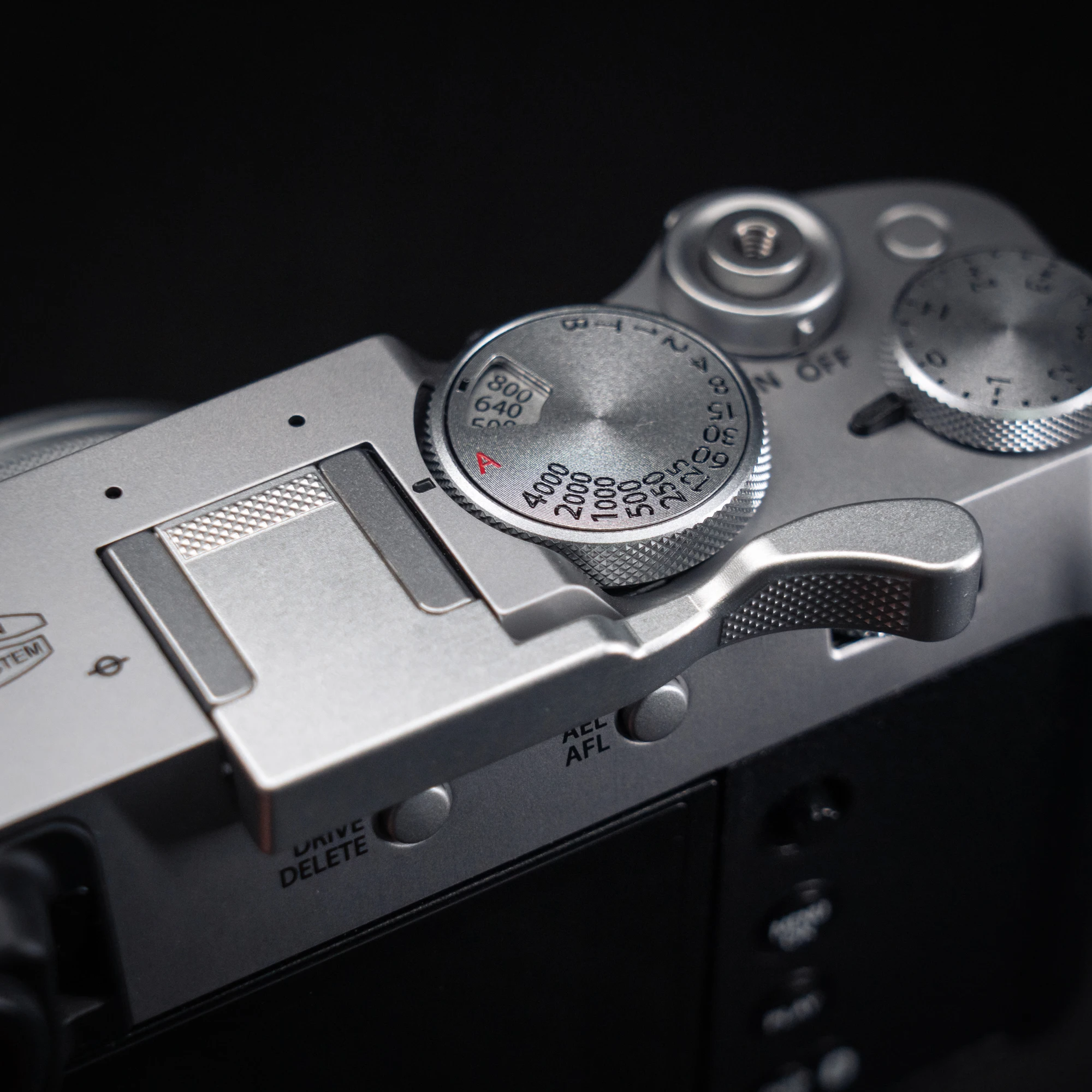 Aluminium-Metall-Handgriff für Fujifilm X100V Fuji X100VI Kamera – Daumenaufsteckgriff – Detail 4