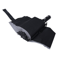 AF95-Automatic Reverse Umbrella Inverted Reflective Folding LED Light Safe Night Windproof Frame For Men Women Umbrellas
