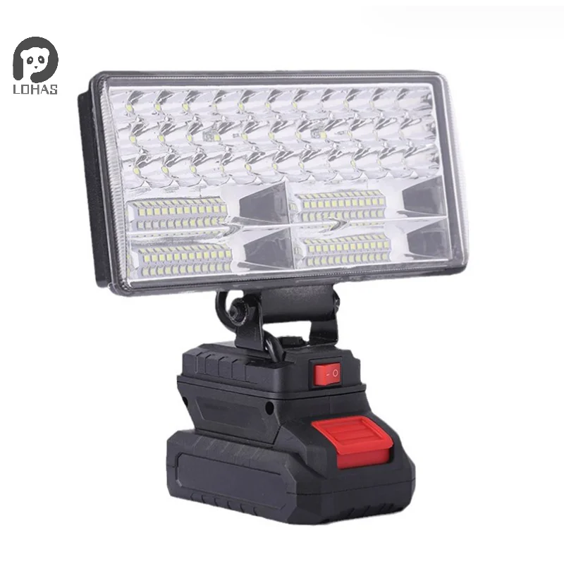 

For Makita 18V Li-ion Battery LED Work Light 3/4 Inch Flashlight Portable Emergency Flood Lamp Camping Lamp