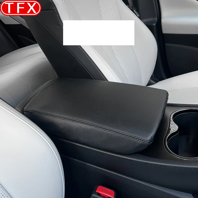 For BYD Seal 05 DMI 2024 2025 Car Styling Central Armrest Box Cover Leather Protective Cover Anti Scratch Auto Accessories