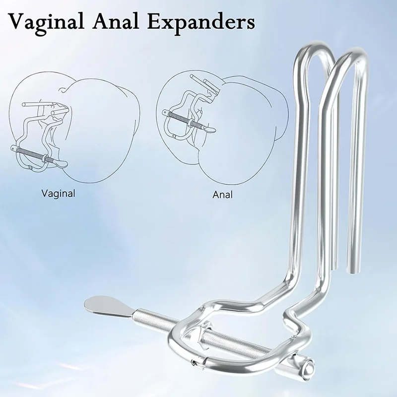 Adjustable Butt Plug Analexpander Anal Expander - Personal Wand Massager - Stainless Steel Material Plugs BDSM SM Adult Sex Toys