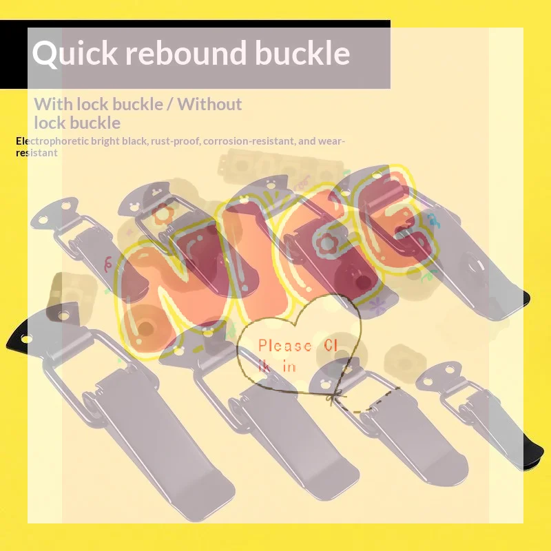 Multi-color Car Bumper Pull Hooks Small Size Connecting Locks And Fixing Clips Fastener Clip Universal Bumper Quick Release Hook