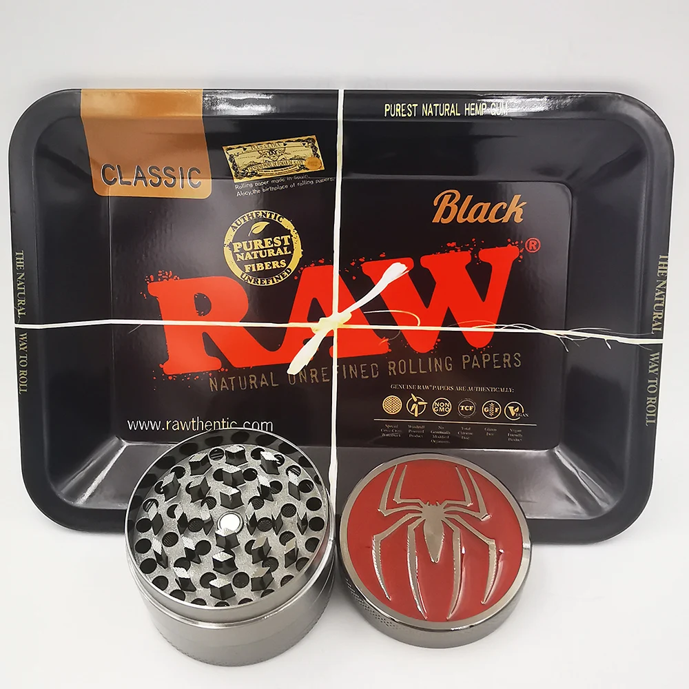 

Металлический прокатный поднос с измельчителем трав, набор 50 мм, 180X125 мм, измельчитель для табака, 4 слоя, аксессуары для курения