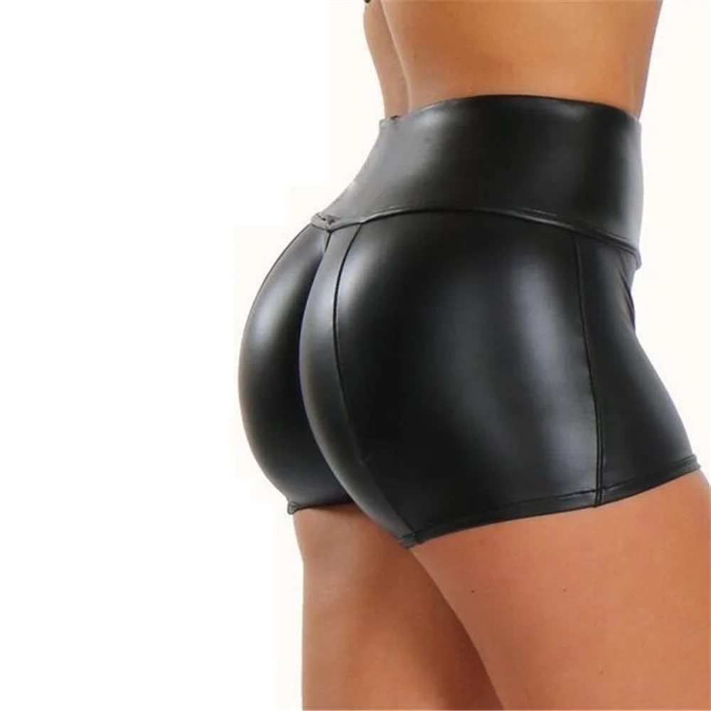 

Rubber Latex Shorts Men Fetish Sexy Lingerie Black Underwear Stripper Clothes