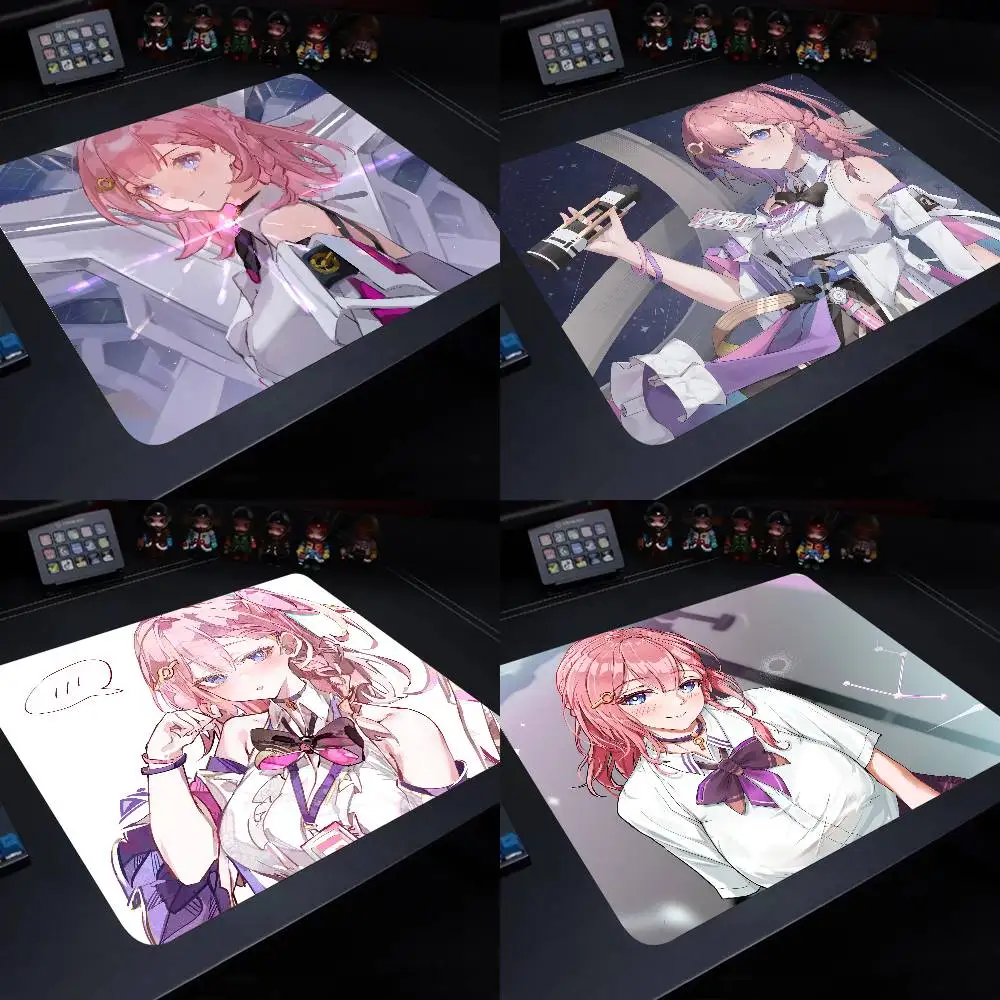 Asta Honkai Star Rail Impact Gaming Mouse Pad XS Small Mousepad For PC Gamer Desktop Decoration Office Mouse Mat