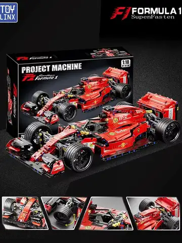 ToylinX RC Race Cars Building Sets MOC Remote Control Building Blocks Car Cool Collectible Model Car Kits Toys Christmas Gift