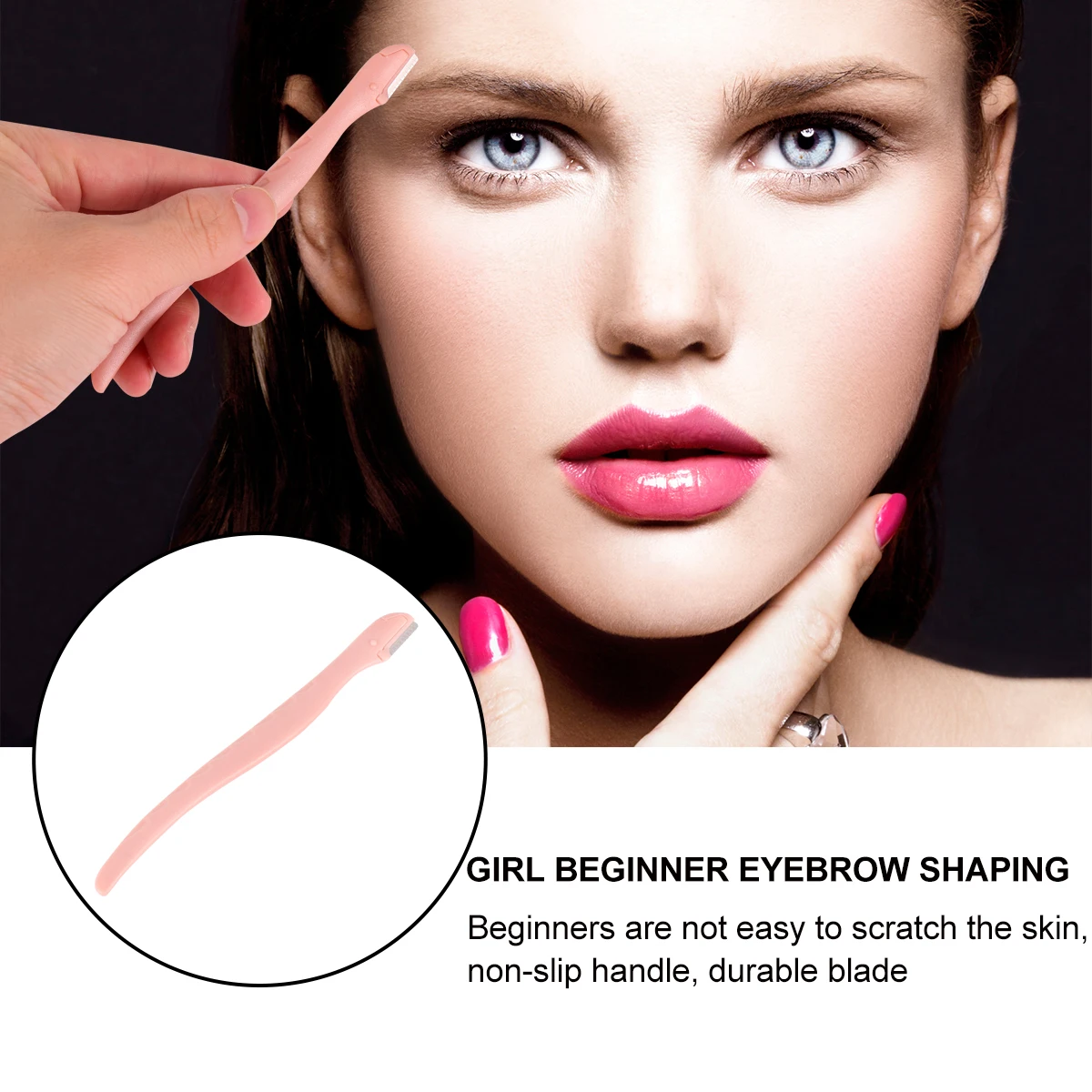 

18pcs Nail Trimmer Set Stainless Steel Rose Gold Manicure Tools Kit Cuticle Scissors Pedicure Nail Care Accessories