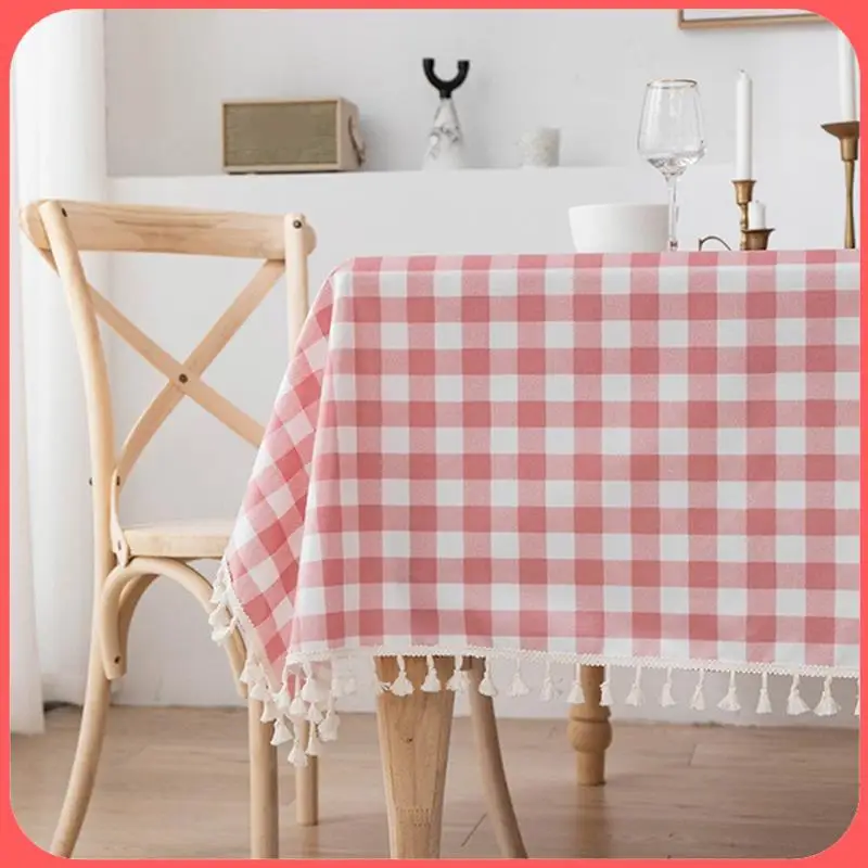 

AA89-1 PCS Pink Girly Tablecloth Tablecloth Coffee Wedding Decoration Tablecloth Cute (120X170cm)