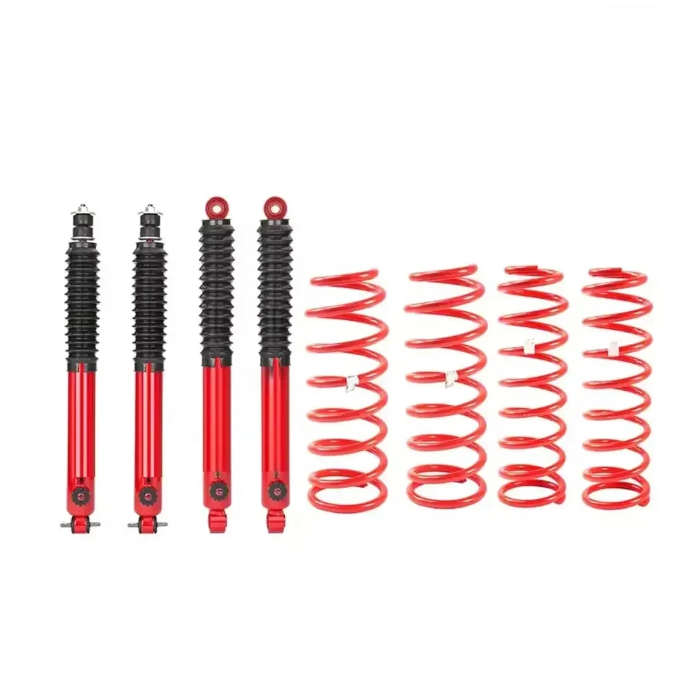 For Jeep WJ with 2 Inch Lift Kits Coil Spring Adjustable Shock Absorber