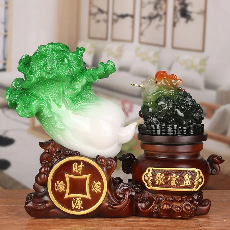 Wealth Golden Toad Decoration Home TV Cabinet Office Decoration Opening Creative Gift Crafts