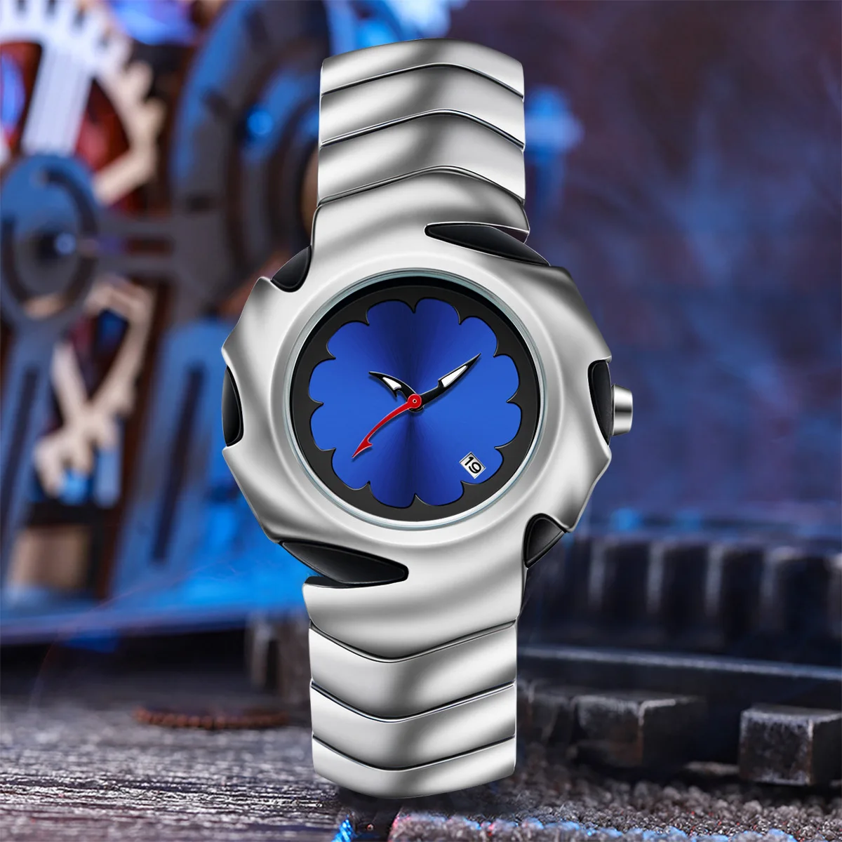 

CQ320 Fashionable Men watch with waterproof retro design, unique and personalized quartz watch, cool clock gift watches for man
