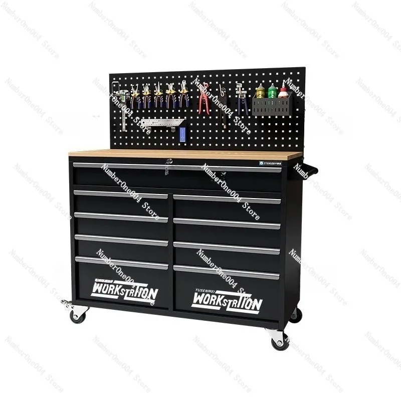 

Тележка для инструментов Ящик для инструментов Тележка для тяжелых мастерских Авторемонт Мобильный шкаф для инструментов Многофункциональная тележка