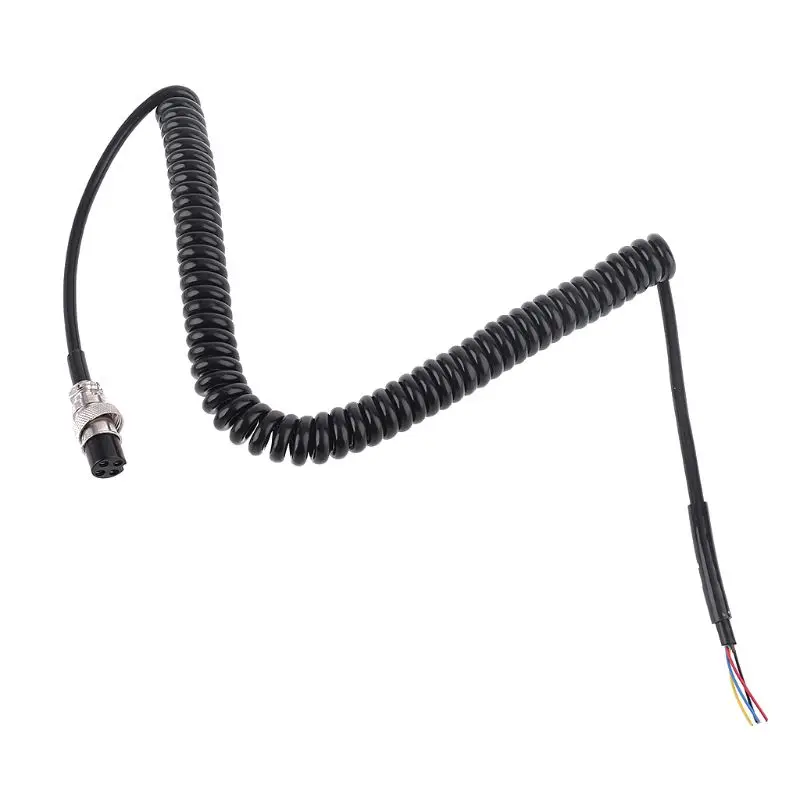 Substituição microfone alto-falante rádio CB 4 pinos para PR550 PR3100 PR4000 MRHH100 Walkie Talkie carro