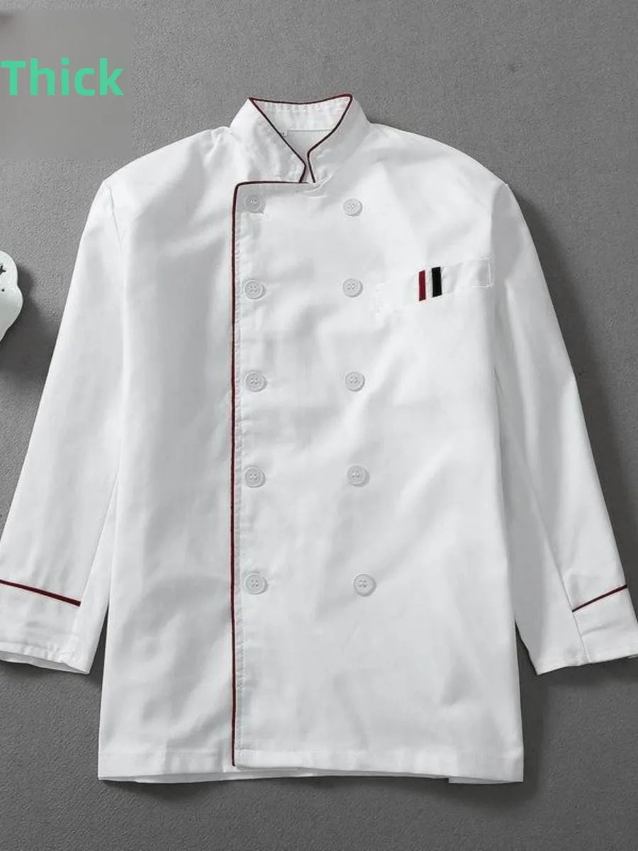 

Форменная одежда для поваров (мужская и женская) для отелей, ресторанов и кухонь, осенне-зимняя коллекция