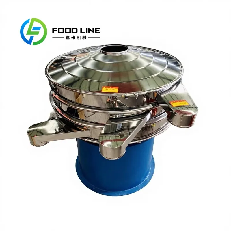 Best Price 1- 4 Layers Electric Wheat Starch Vibration Sieve Whey Powder Vibrating Carbon Steel Vibrating Screen Separator