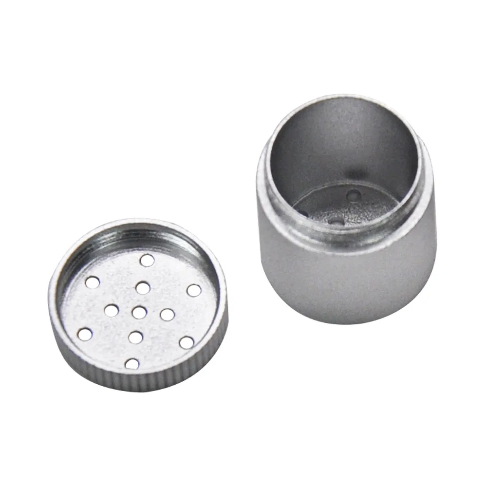 Metal Cone Herb Smoking Pipe with 6MM Activated Carbon Filter Removable Dry Burning Tobacco Pipe view 3