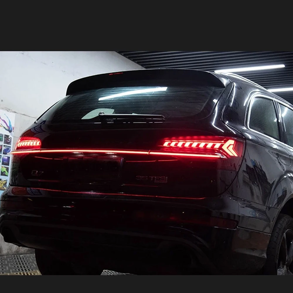 

Taillights Accessories Tail Lights For Audi Q7 2006-2015 Rear Brake Reverse Lamp Upgrade Q7 Led Taillights Assembly