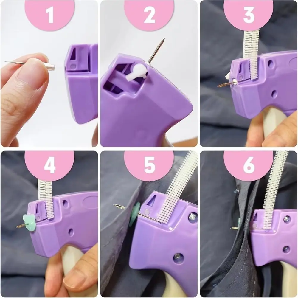Convenient Fine Needle Tagging Tool Set Multi-Purpose Complete Kit Labeling Tool Fast Durable Marking Machine Garment Labeling