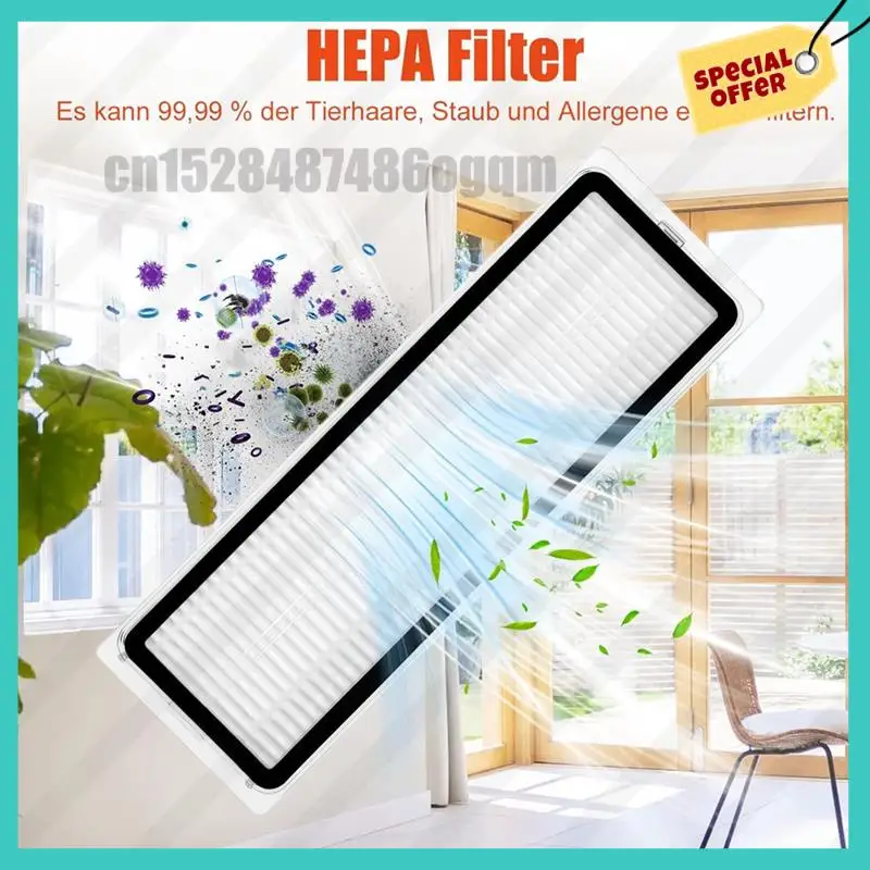 -ABJZ اكسسوارات أجزاء ل Xiaomi X20 + / X10 + مكنسة كهربائية استبدال أجزاء فرشاة جانبية رئيسية فلتر Hepa ممسحة القماش أكياس الغبار