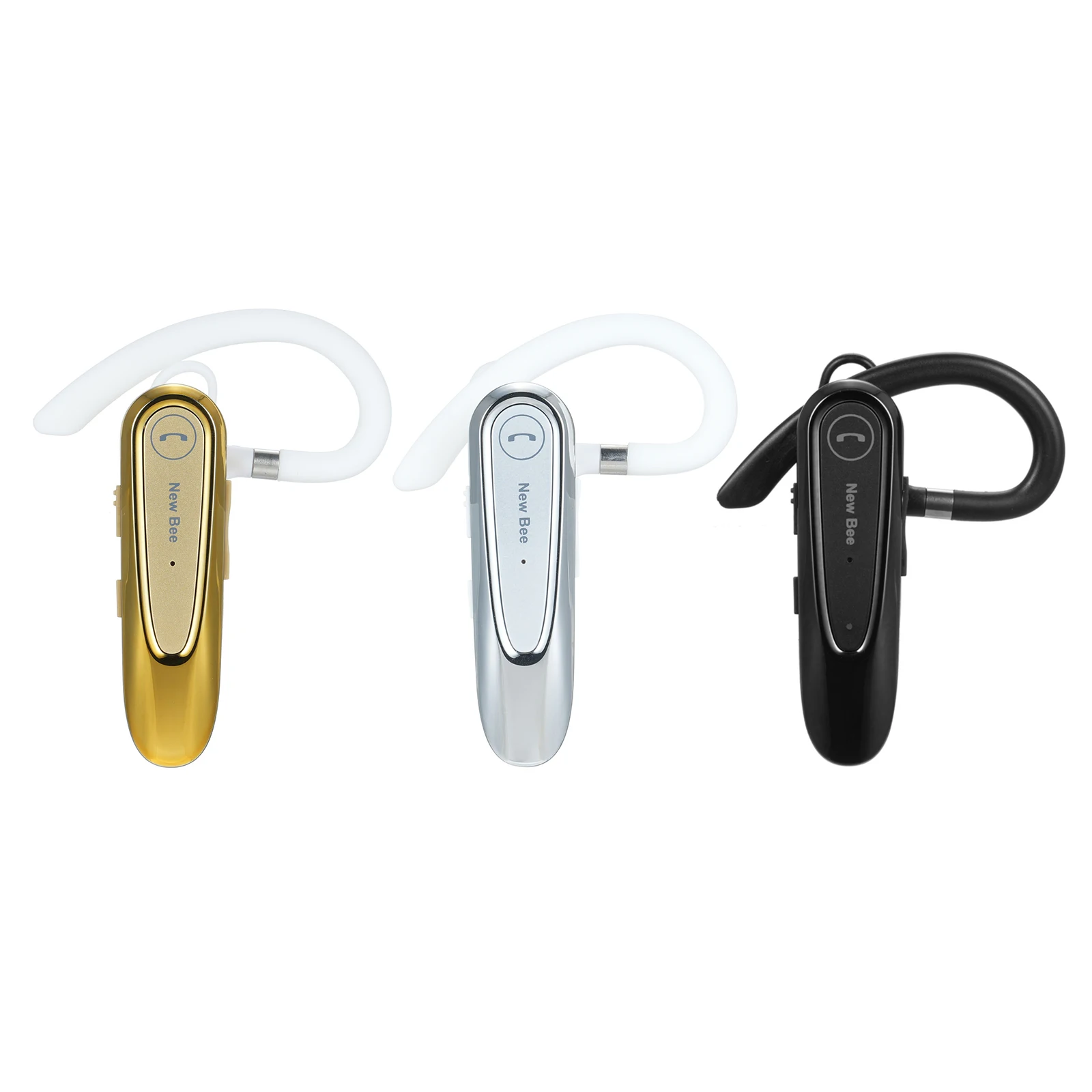 LC-B45 Bluetooth 5.0 Headset Single In-Ear Wireless Earphone Hands-Free with Mic CVC8.0 Noise Cancelling Talk For Driving