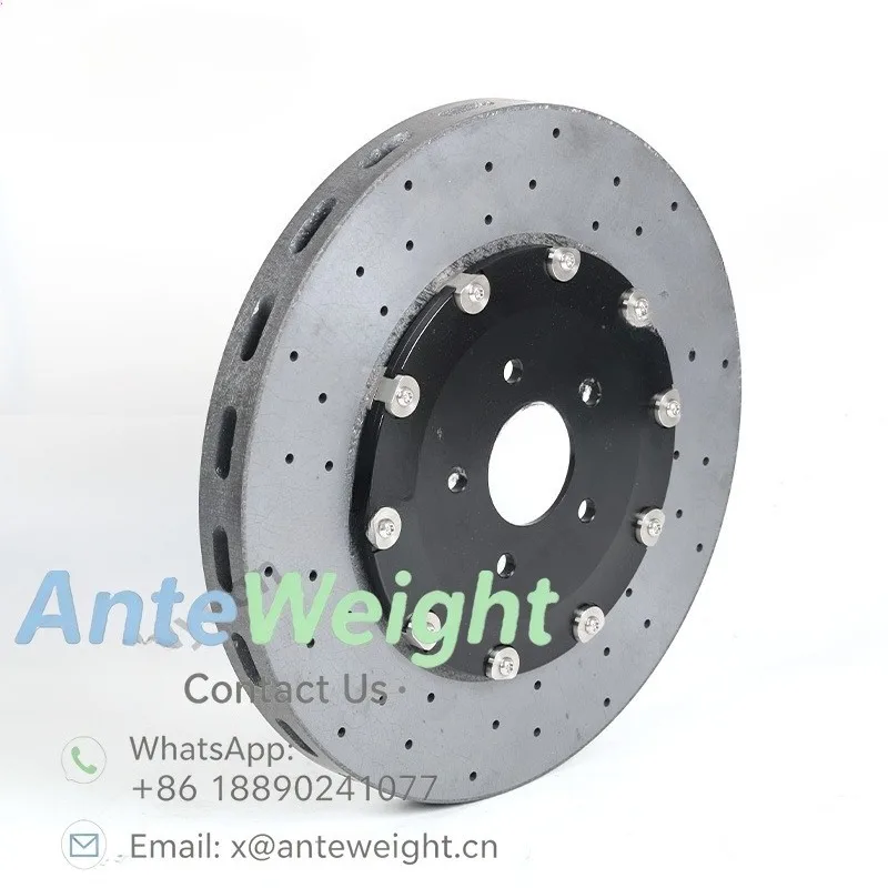 Steel & Ceramic‑Coated Carbon‑Ceramic Replacement Brake Rotor for High‑End Super Sports Car