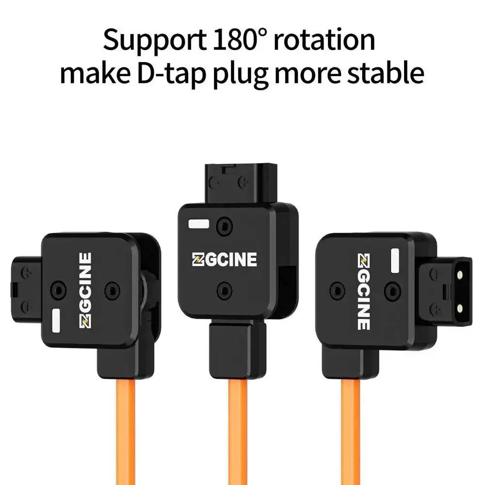 ZGCINE D-Tap إلى FZ100 USB-C PD إلى FZ-100 بطارية دمية مع سلك مضفر تيار مستمر ملحق مقرنة لسونيA7R V/A7 IV/A7S III/A7R IV