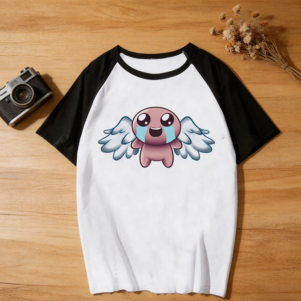 the Binding of Isaac top tees female streetwear funny party korean fashion 2000s shirt gyaru anime baddie party 2000s