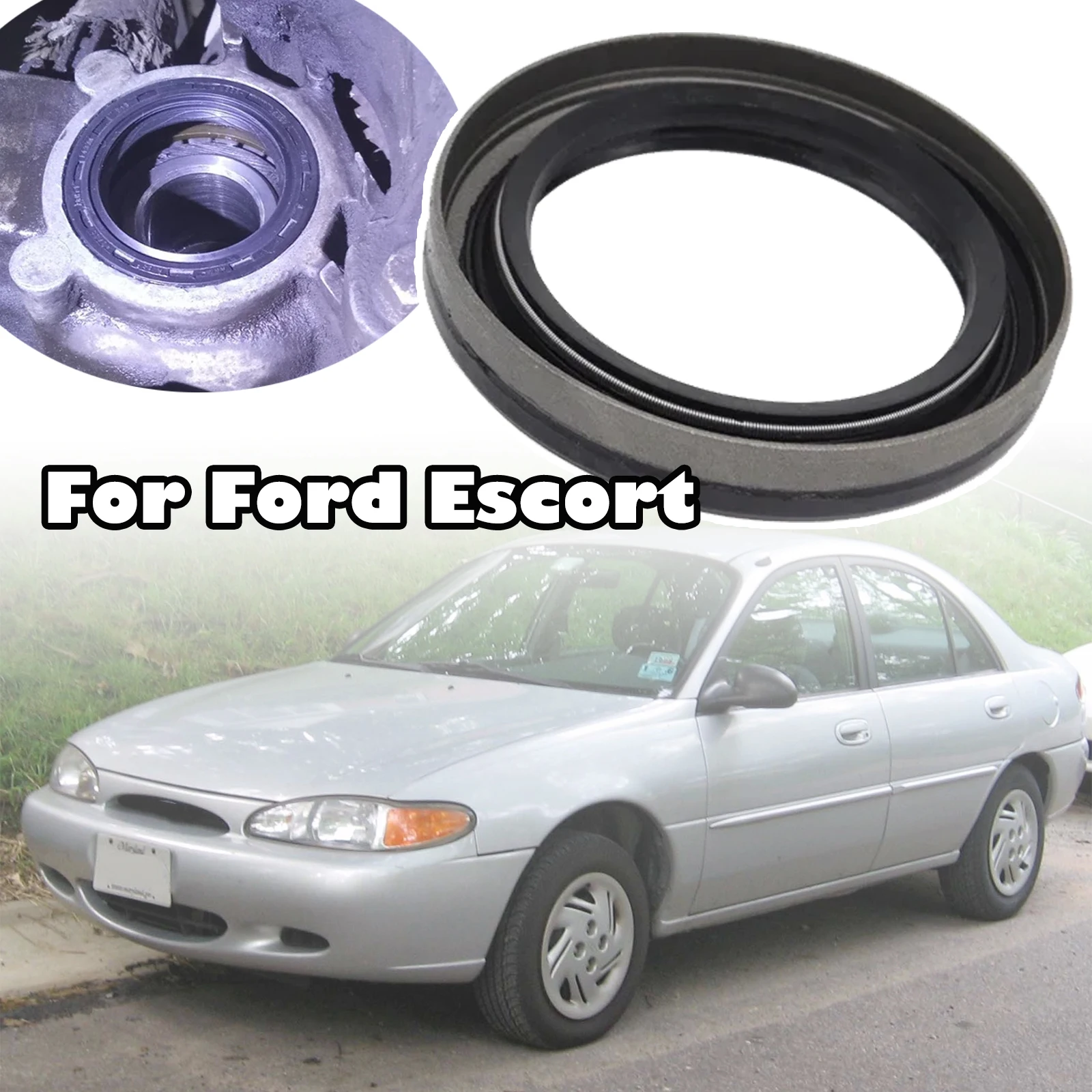 For Ford Escort Driveshaft Oil Seal Transmission Axle Gearbox Drive Shaft Sealing Ring 1983 1985 1987 1989 1991 1993 1995 1999