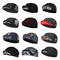 Retro Black Cycling Caps Mountain Riding Bike Hats Breathable And Quick Drying