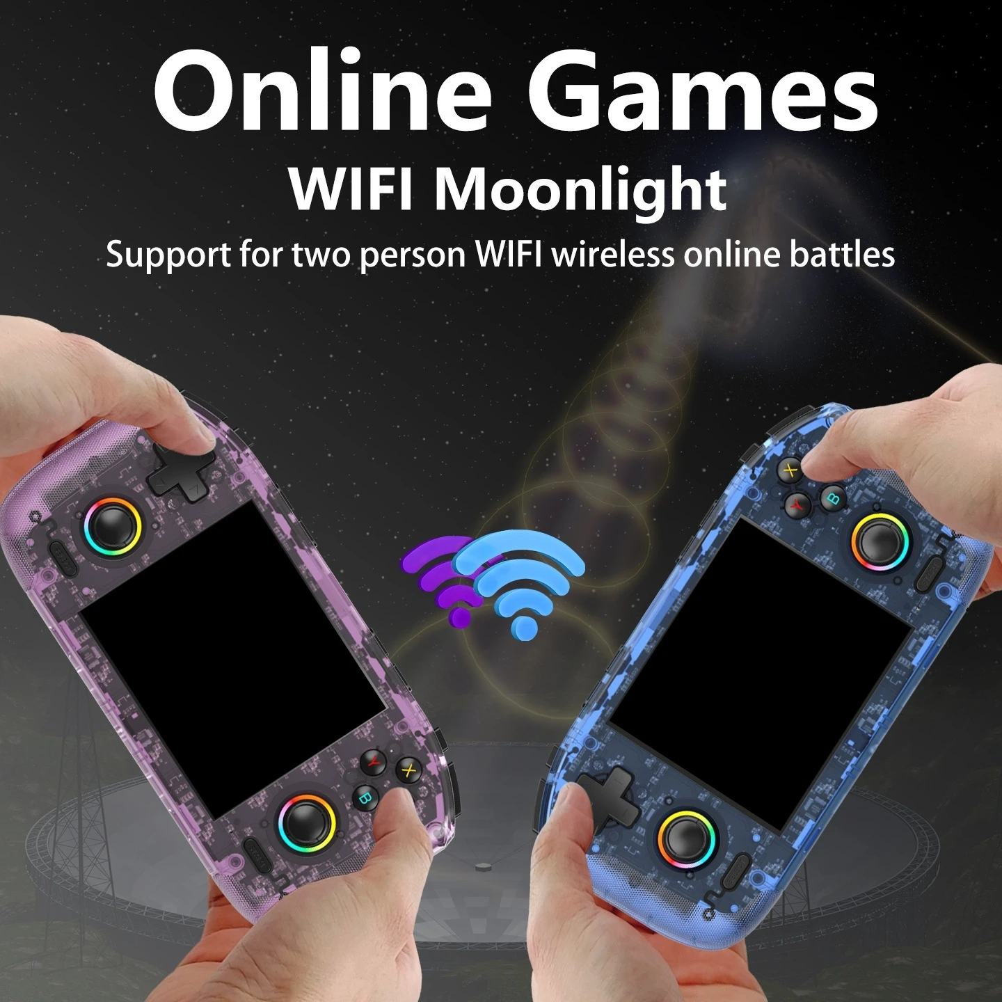 RK35H وحدة تحكم ألعاب محمولة ريترو 64 جيجابايت 20000 + ألعاب كلاسيكية شاشة IPS 3.5 بوصة للاعبين لينكس #1