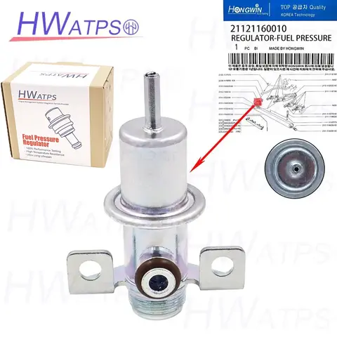 Fuel Pressure Regulator 21121160010 21120-1160010 For Lada 21099 2113 Samara 4x4 2121 Niva X20XEV BAZ2110 211201160010