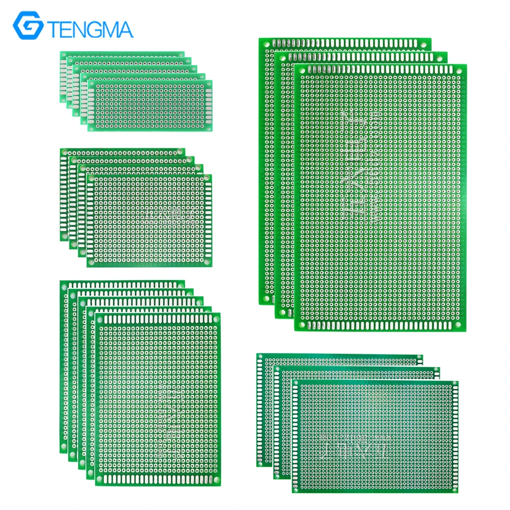 PCB Circuit Board 3 * 7cm 5 * 7cm 7 * 9cm 8 * 12cm Multi-Hole Hole DIY Electronic Production