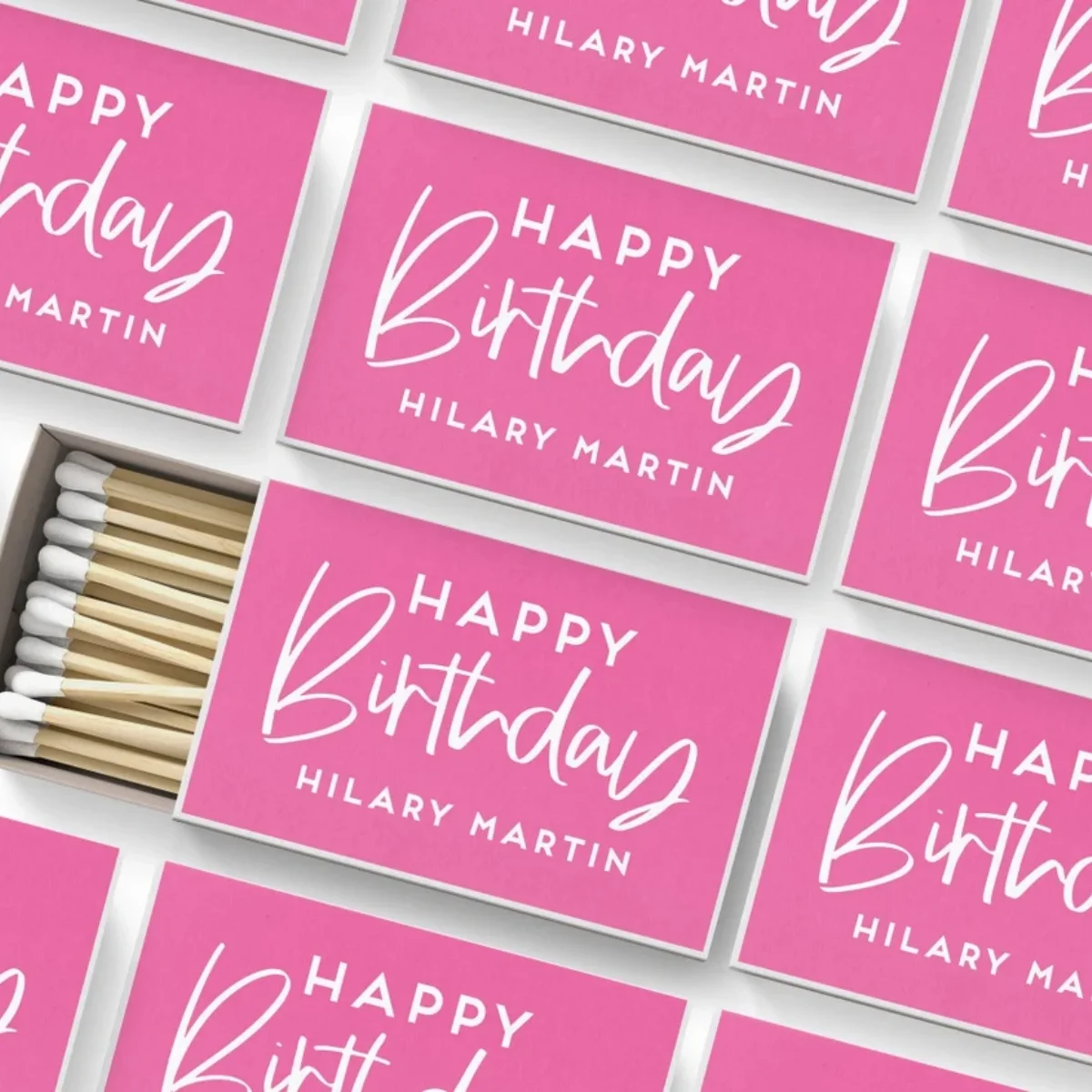 

BULK Birthday Matches SET OF 50 - Custom Matches - Birthday Party Favors - Birthday Decor - Party Favors - Custom Party Favors -